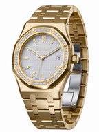 PIRLANT SBL04-4-BE White Dial Women's Classic Quartz Watch – 34 mm