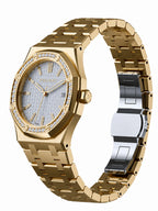 PIRLANT SBL04-4-BE White Dial Women's Classic Quartz Watch – 34 mm