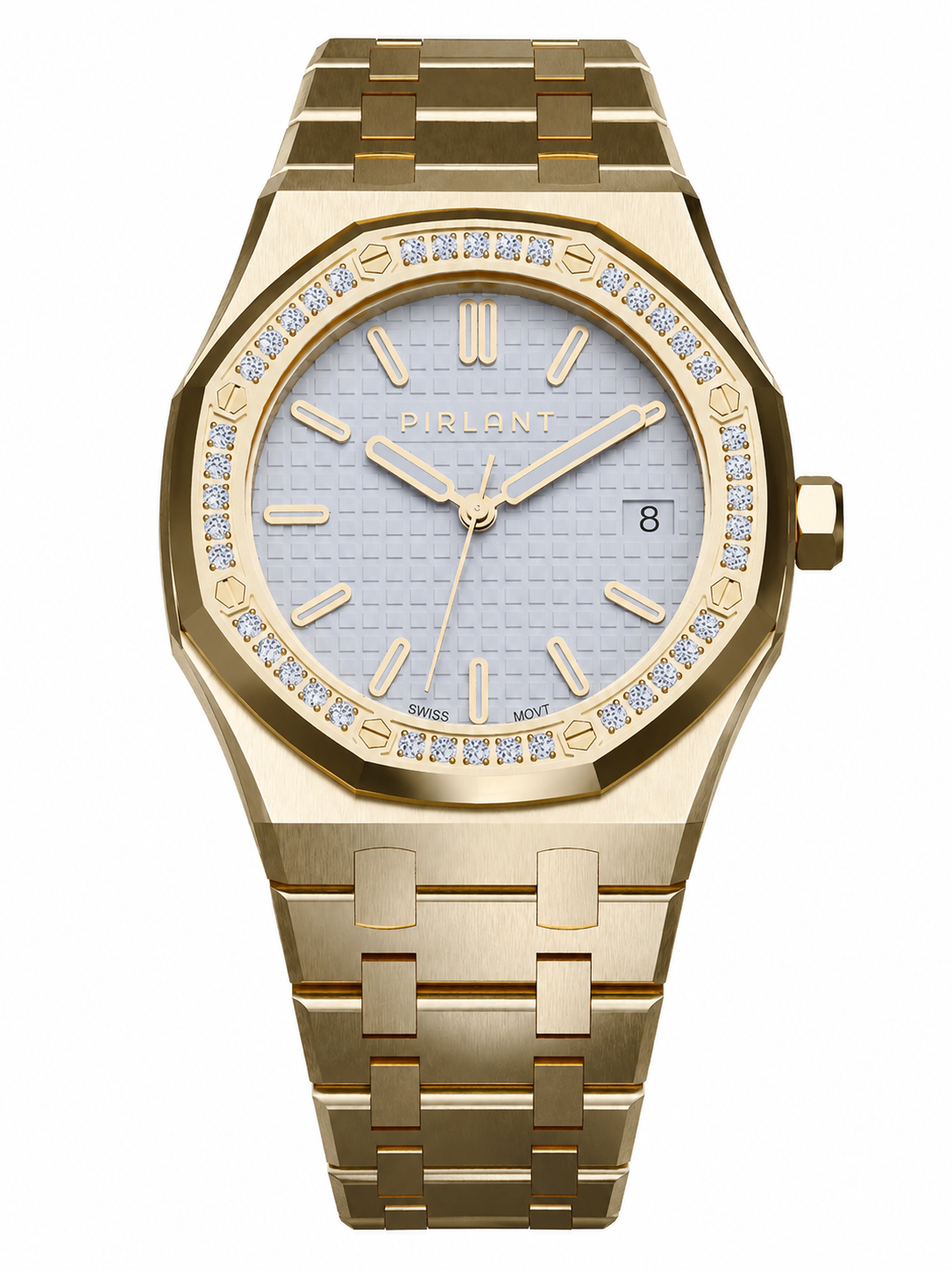 PIRLANT SBL04-4-BE White Dial Women's Classic Quartz Watch – 34 mm Main image