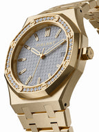 PIRLANT SBL04-4-BE White Dial Women's Classic Quartz Watch – 34 mm