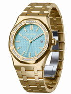 PIRLANT SBL04-4-BU Ice Blue Dial Women's Classic Quartz Watch – 34 mm