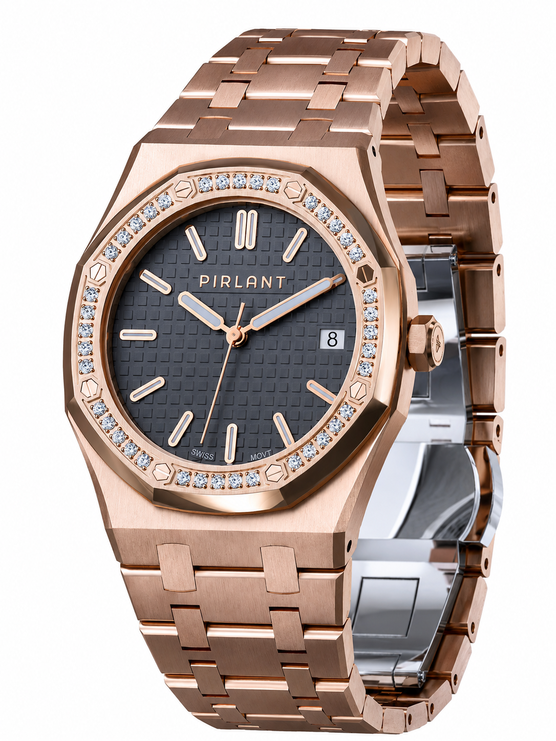 PIRLANT SBL04-5-GR Gray Dial Women's Classic Quartz Watch – 34 mm Secondary image