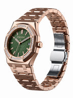 PIRLANT SBL04-5-YE Green Dial Women's Classic Quartz Watch – 34 mm