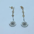 0.48 Carat Diamond Earrings