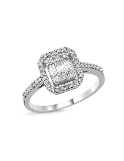 PIRLANT Jewelry Ring Baguette