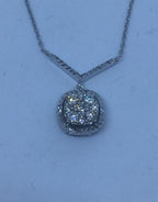 0.22 Carat Diamond Coronet Necklace