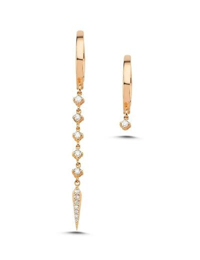 0.14 Carat Diamond Earrings