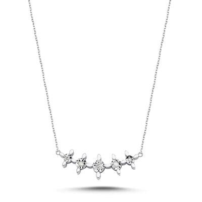 0.11 Carat Diamond Necklace