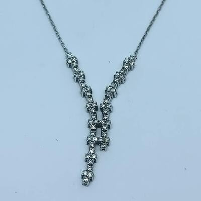 0.51 Carat Diamond Necklace Secondary image