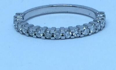 PIRLANT Jewelry Ring Half-Eternity
