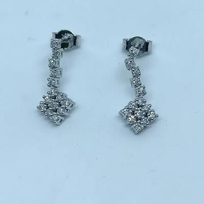 0.27 Carat Diamond Earrings