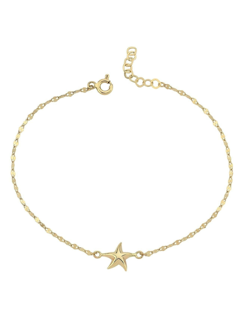 14K Gold Boomerang DenizStar Bracelet