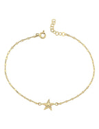 14K Gold Boomerang DenizStar Bracelet