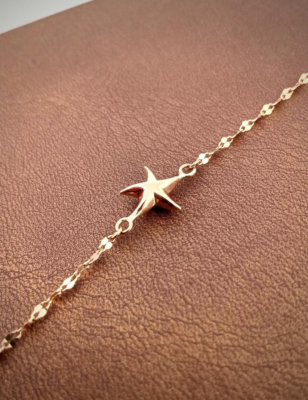 14K Gold Boomerang DenizStar Bracelet