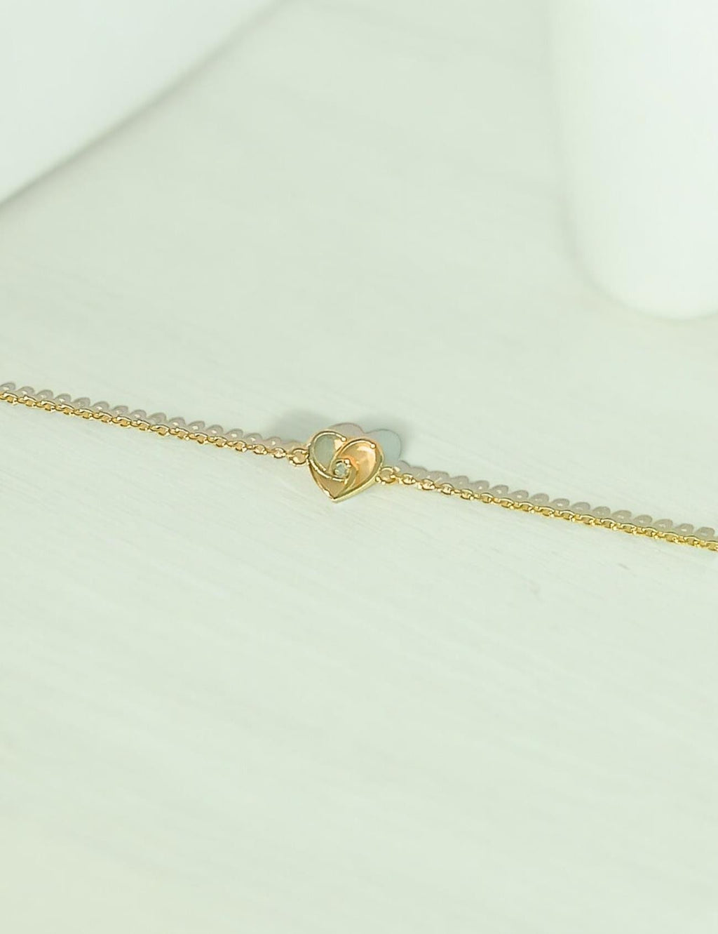 Heart Gold Bracelet